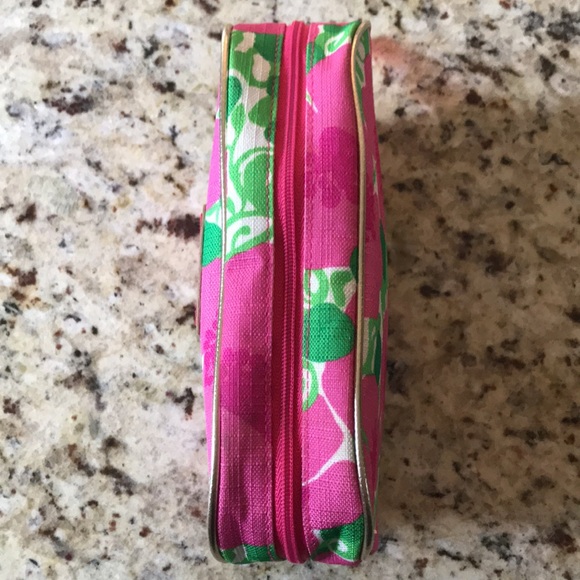 Lilly Pulitzer for Estée Lauder Toiletry Cosmetics Make-up Pencil Case - Picture 4 of 9